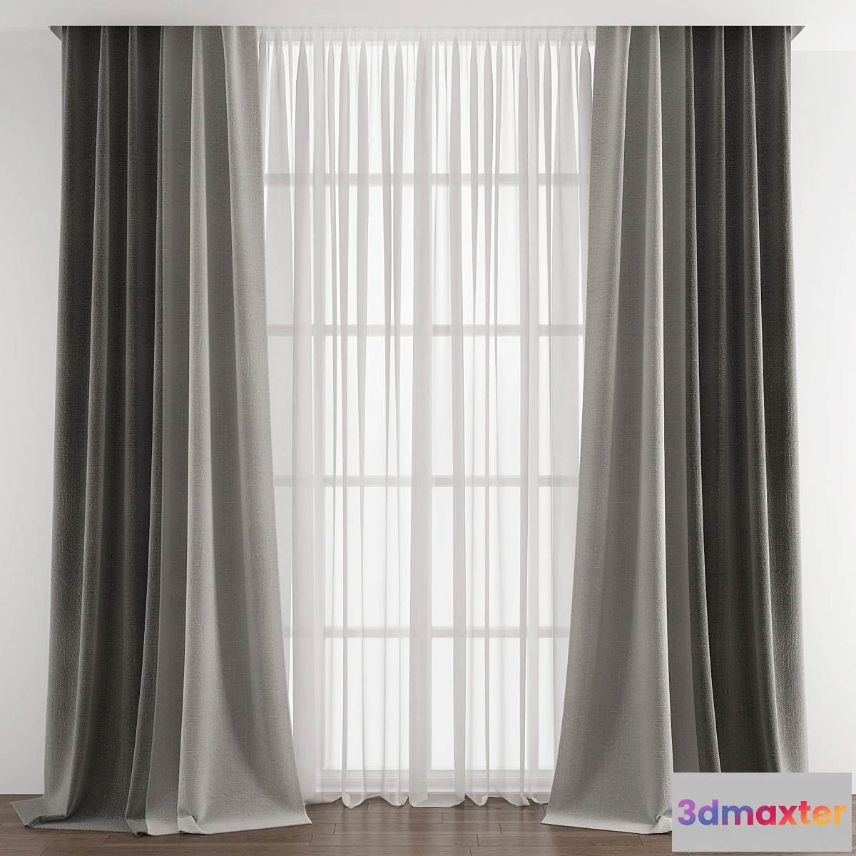 1436534 - Curtain 378 3D Max