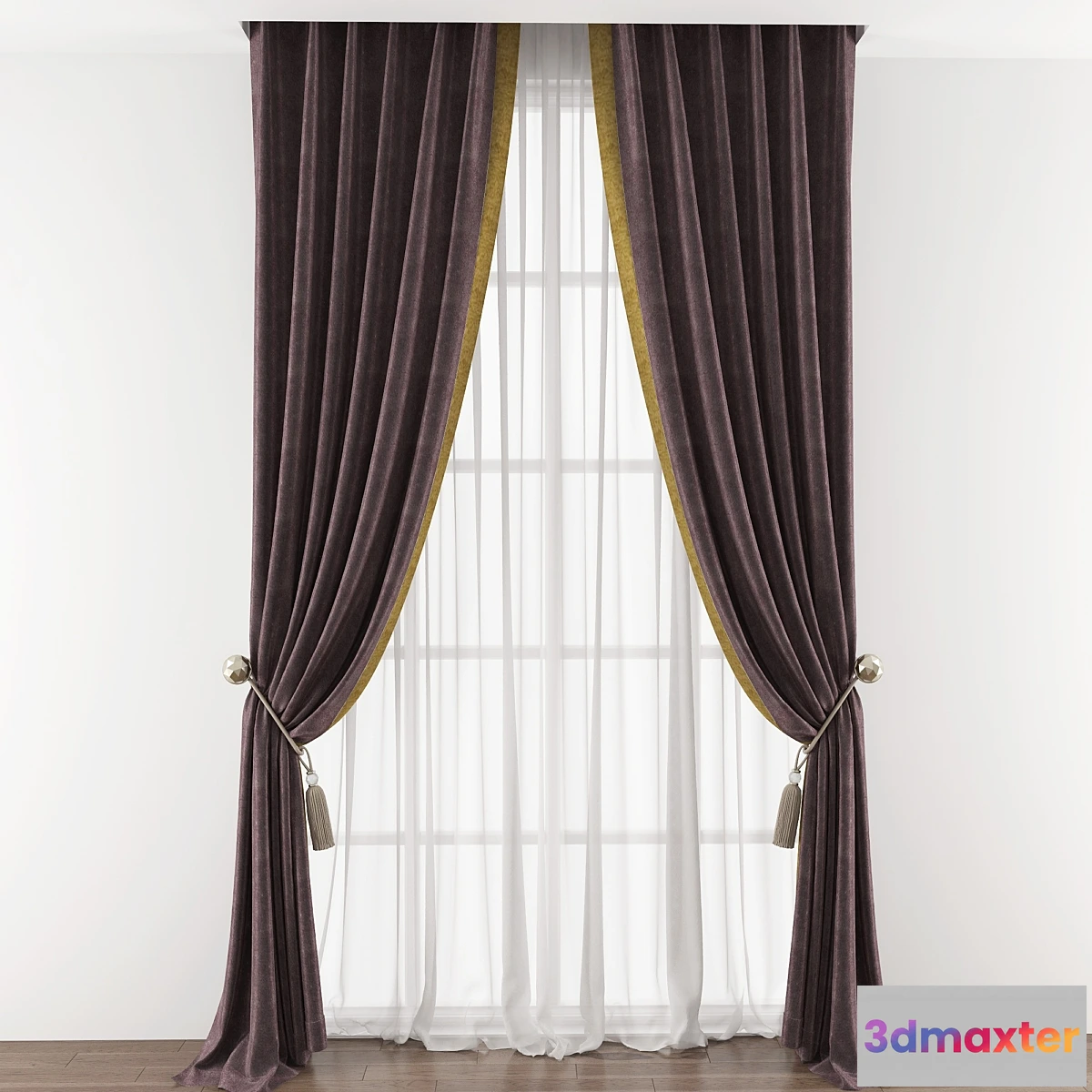 1438456 - Curtain 409 3D Max