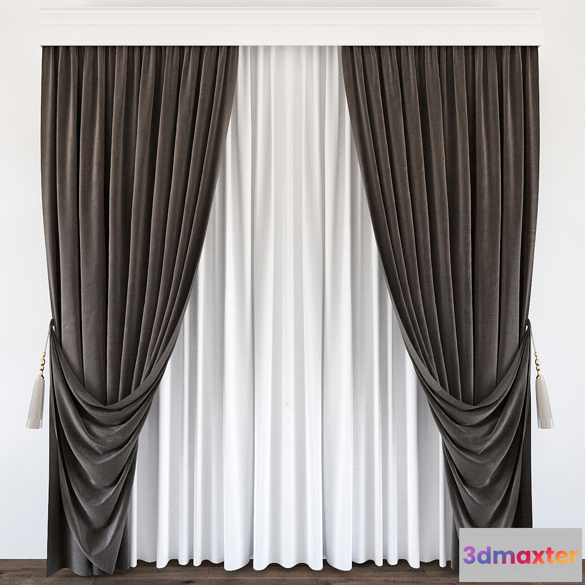 1438752 - Curtains № 157 3D Max