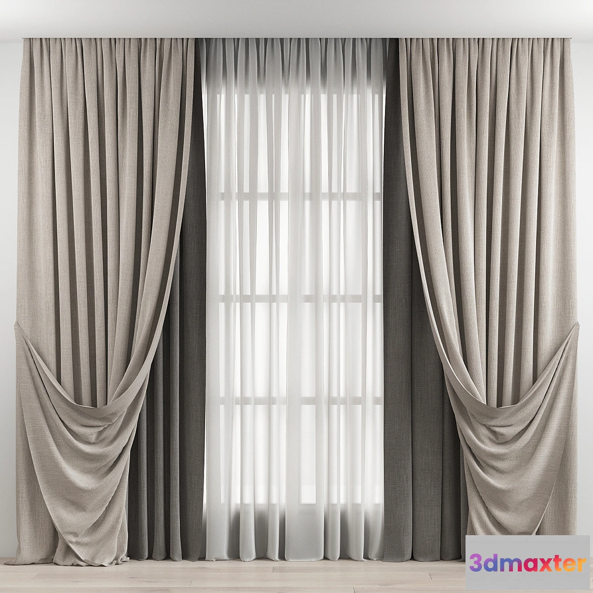 1438860 - Curtain 3D Max