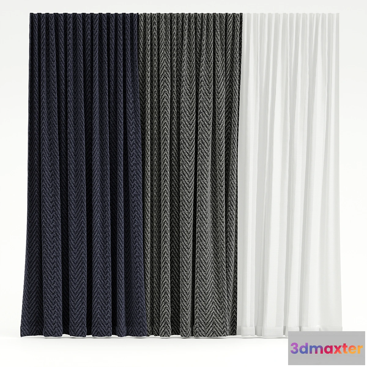 1439952 - curtains_19 3D Max