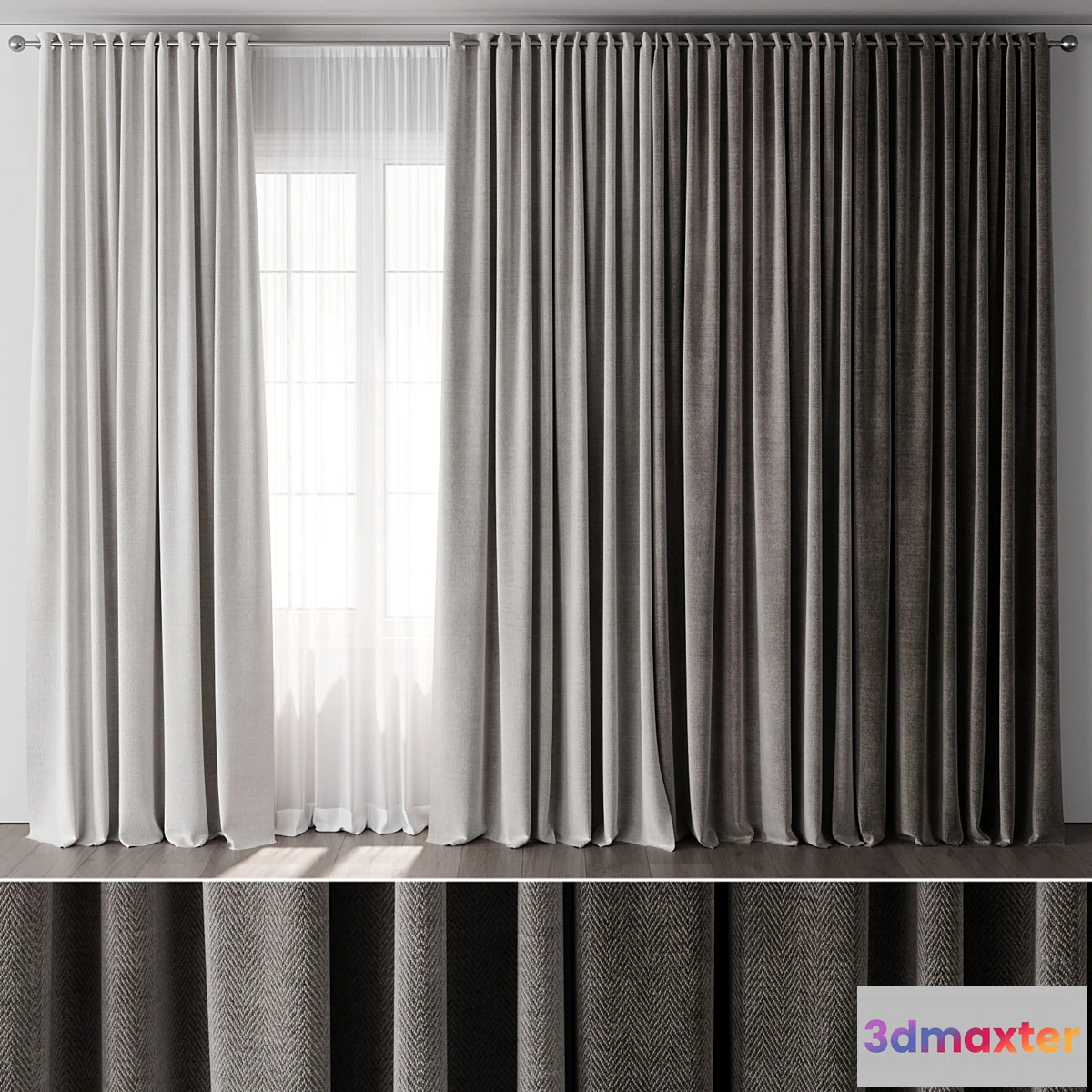 1440406 - Curtain for Interior 093 3D Max