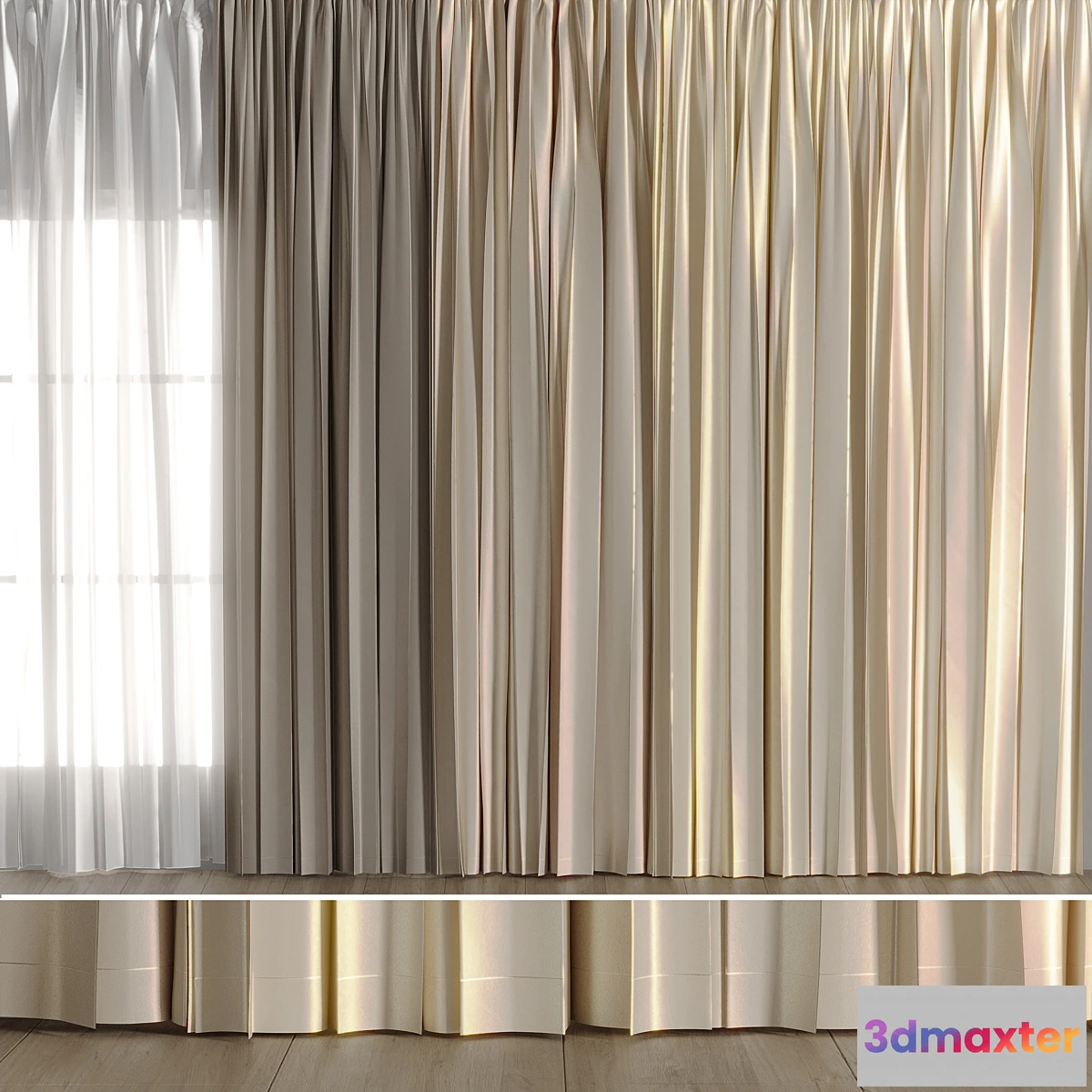 1440412 - Curtain 3D Max