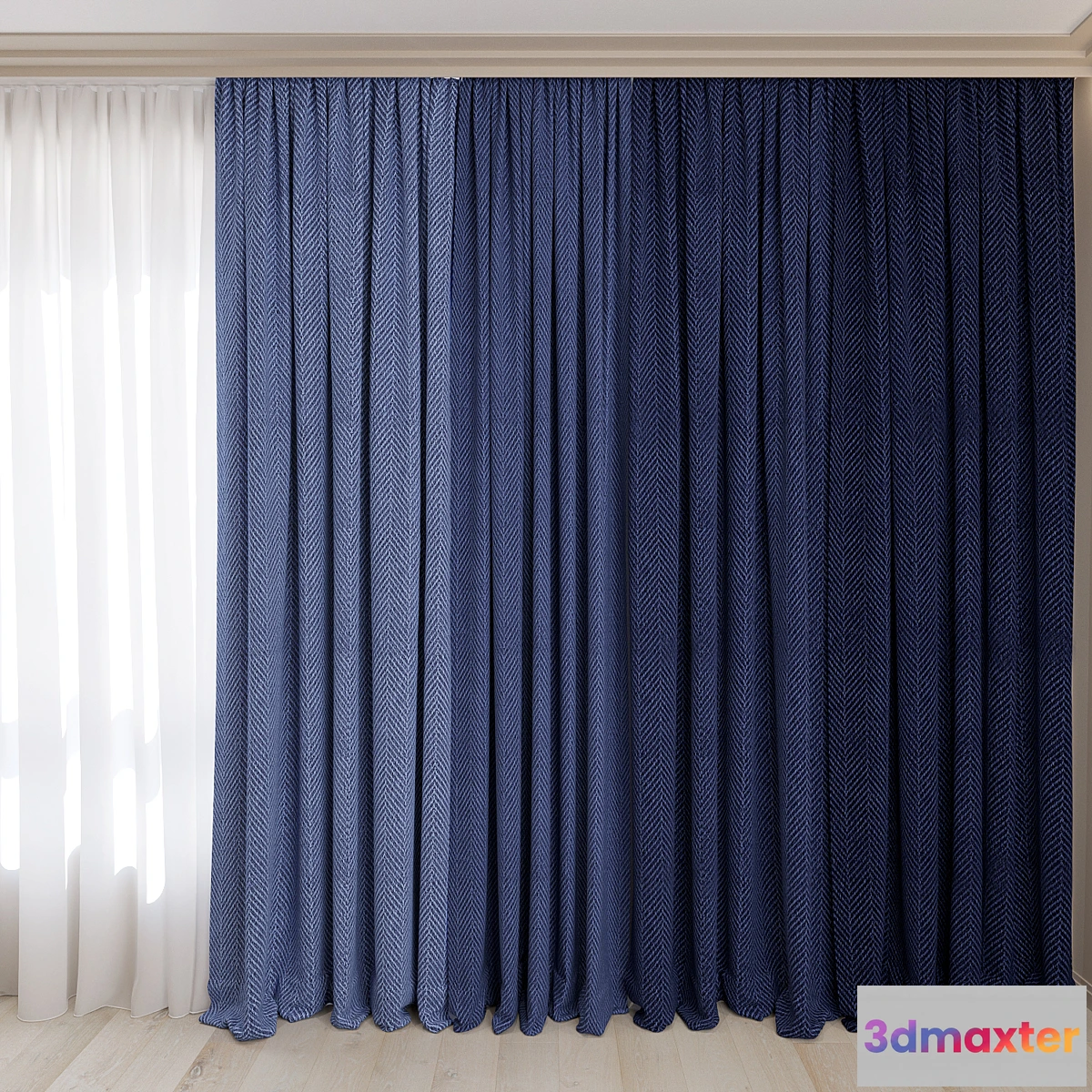 1441312 - Curtains No. 8 3D Max