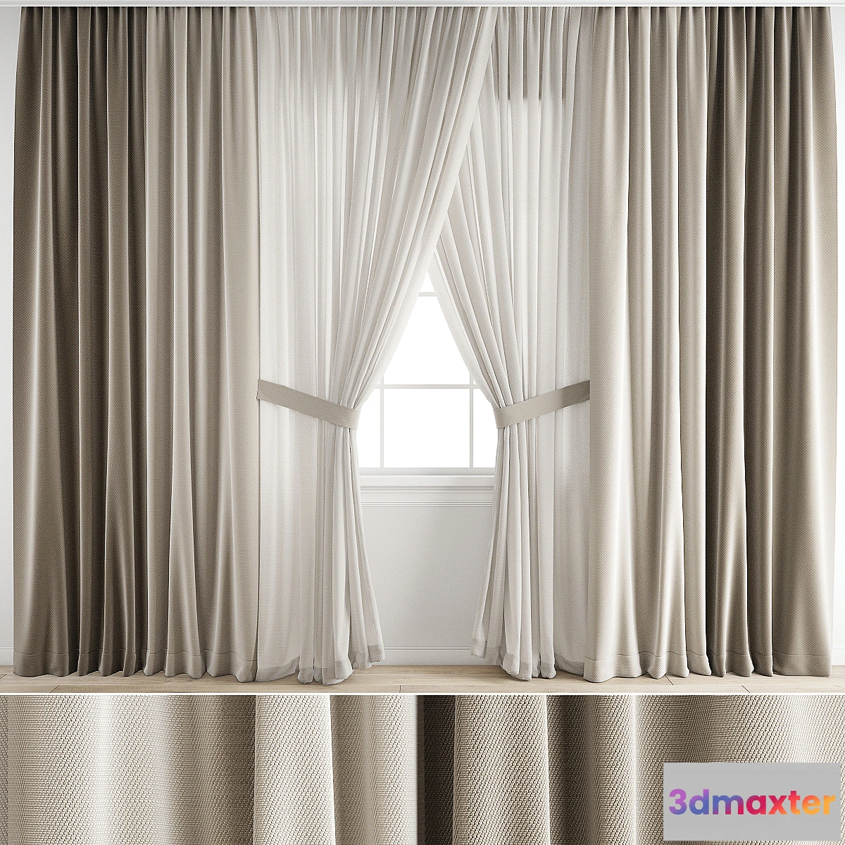 1441324 - Curtain 687 3D Max