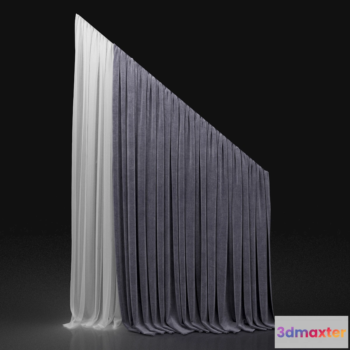 1441478 - Curtain 539 3D Max