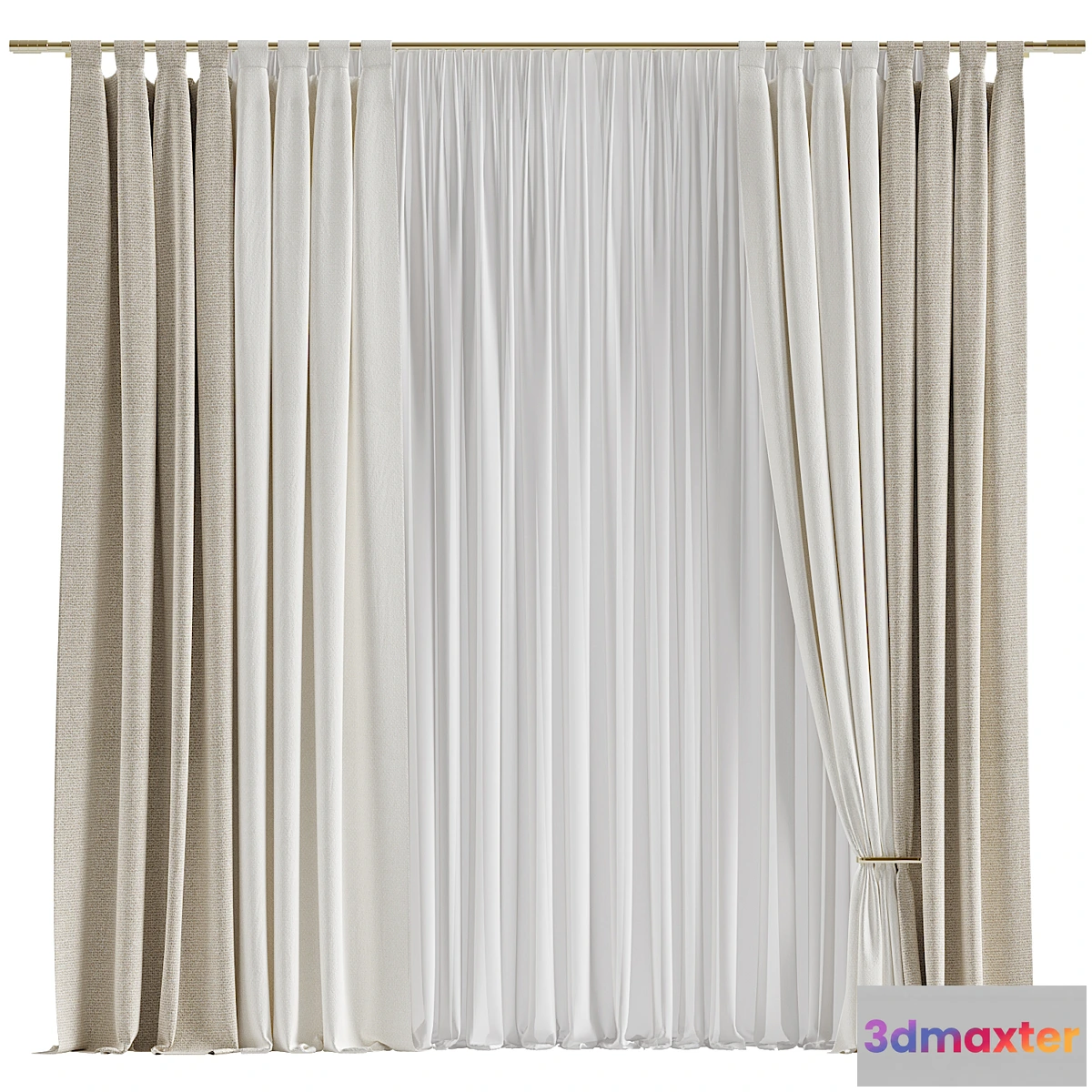1441812 - Curtain #045 3D Max