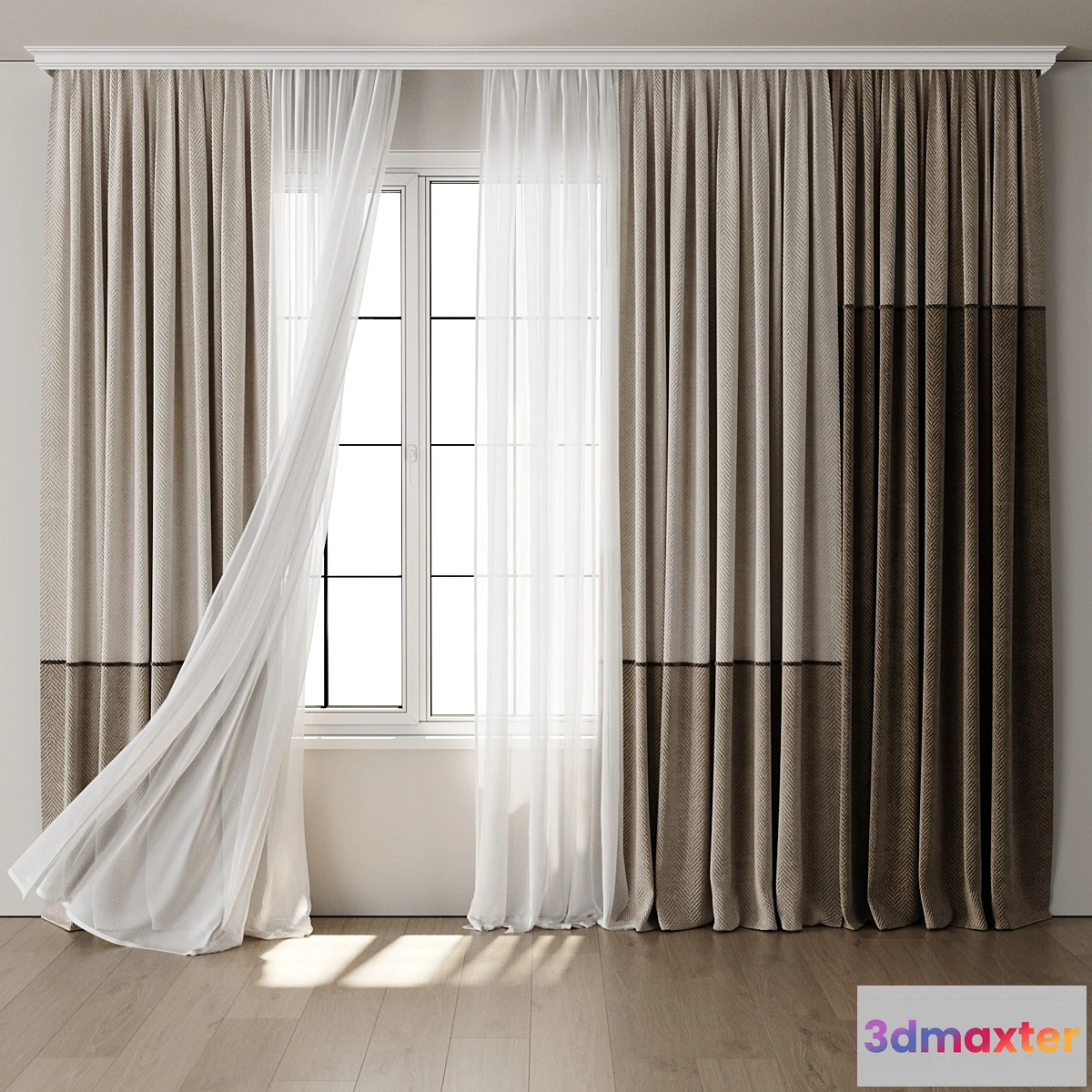 1442304 - Curtain for Interior 136 3D Max