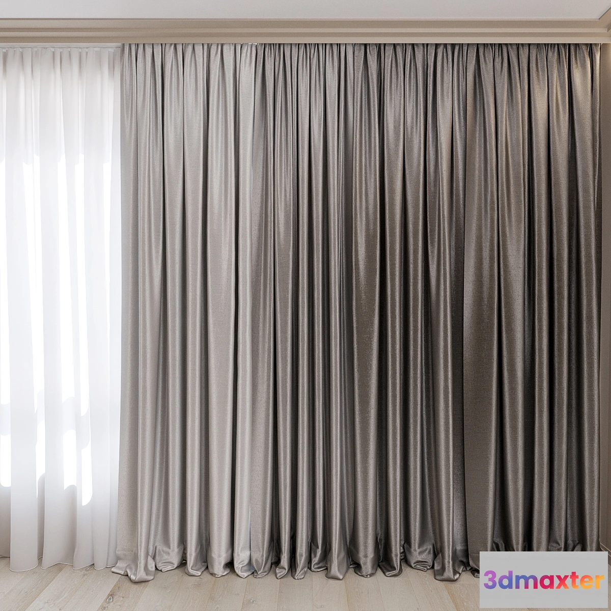 1443300 - Curtains No. 16 3D Max