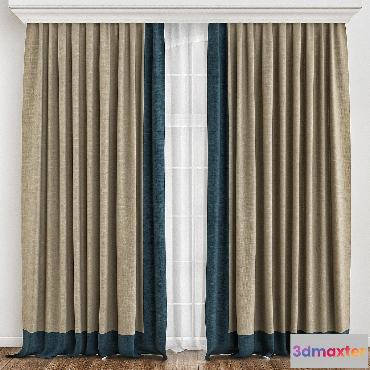 1443454 - Curtains_86 3D Max