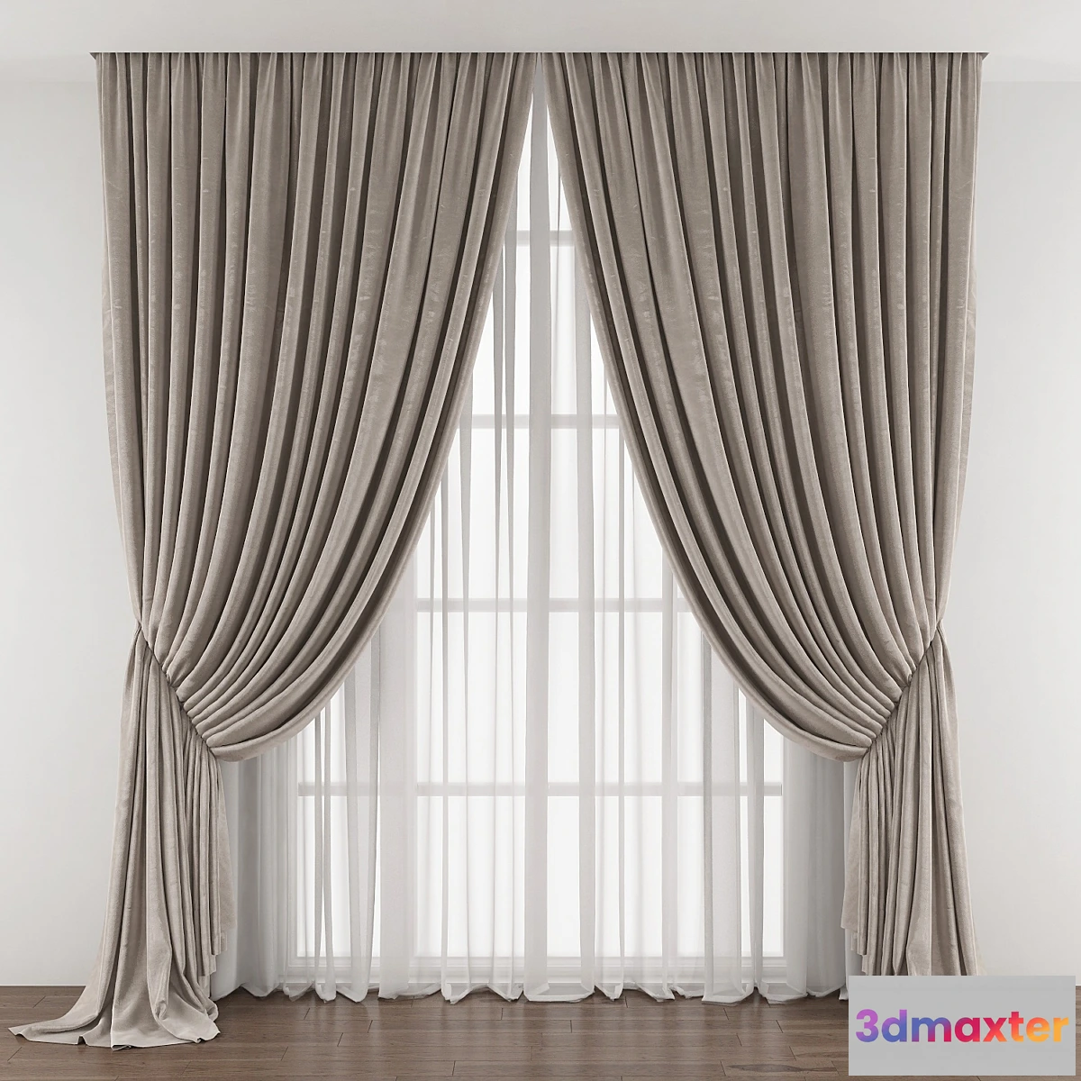 1443944 - Curtain 372 3D Max