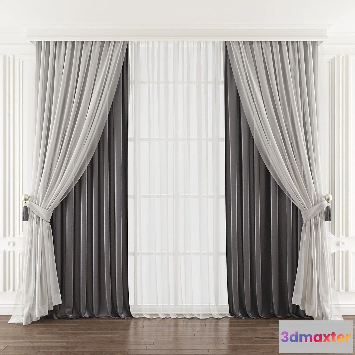 1444542 - Curtain 498 3D Max