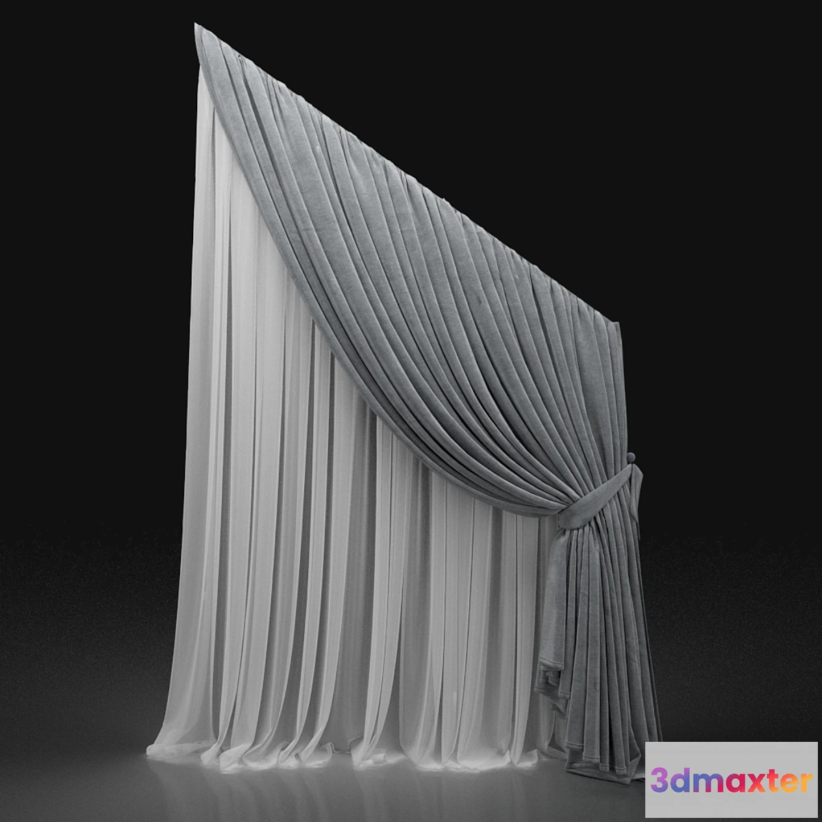 1444670 - Curtain 659 3D Max