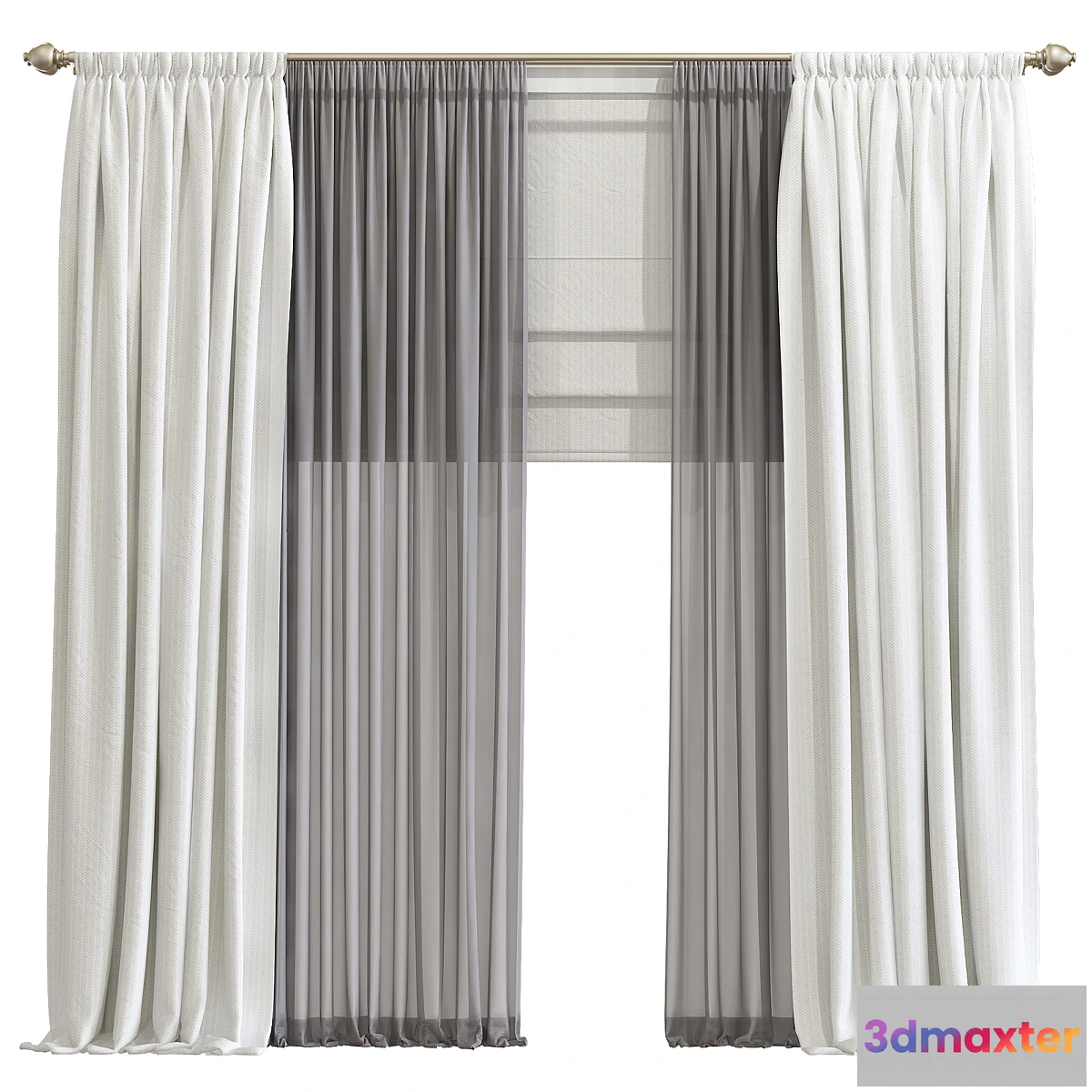 1444784 - Curtain #127 3D Max