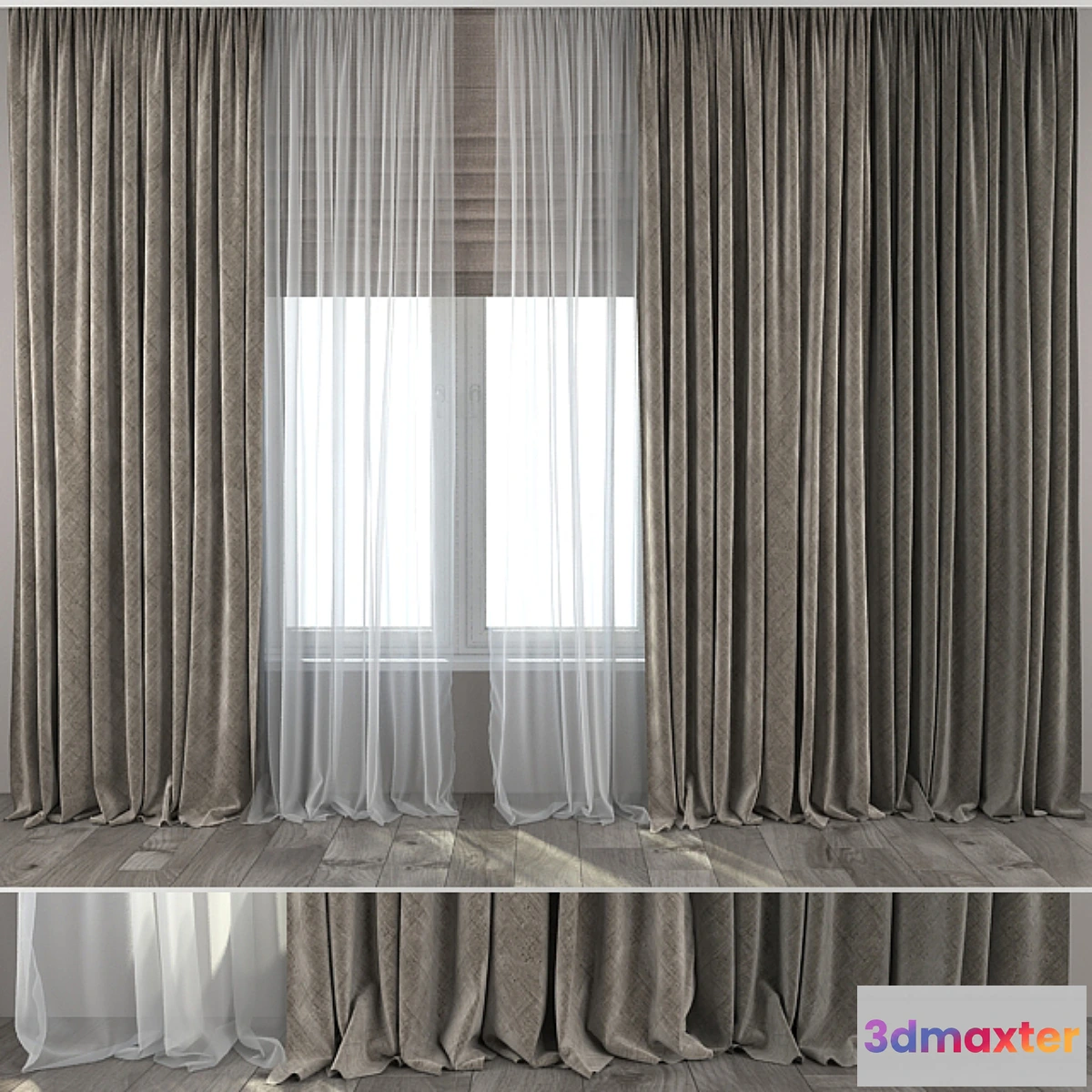 1445122 - Curtains 16 3D Max
