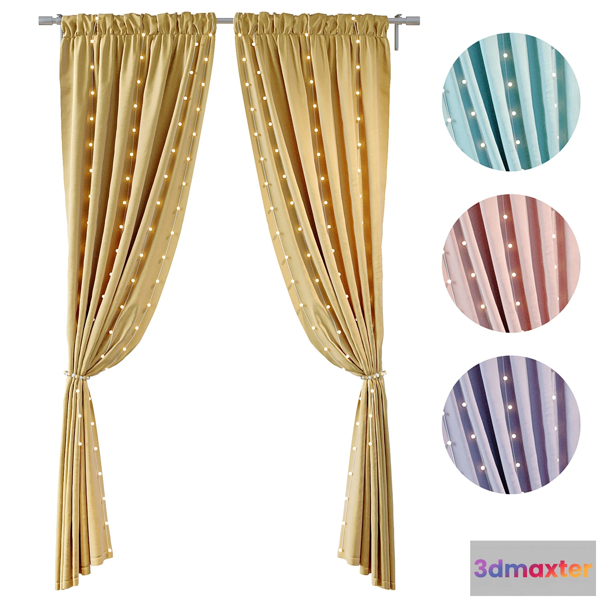 1445508 - Curtain_06 3D Max