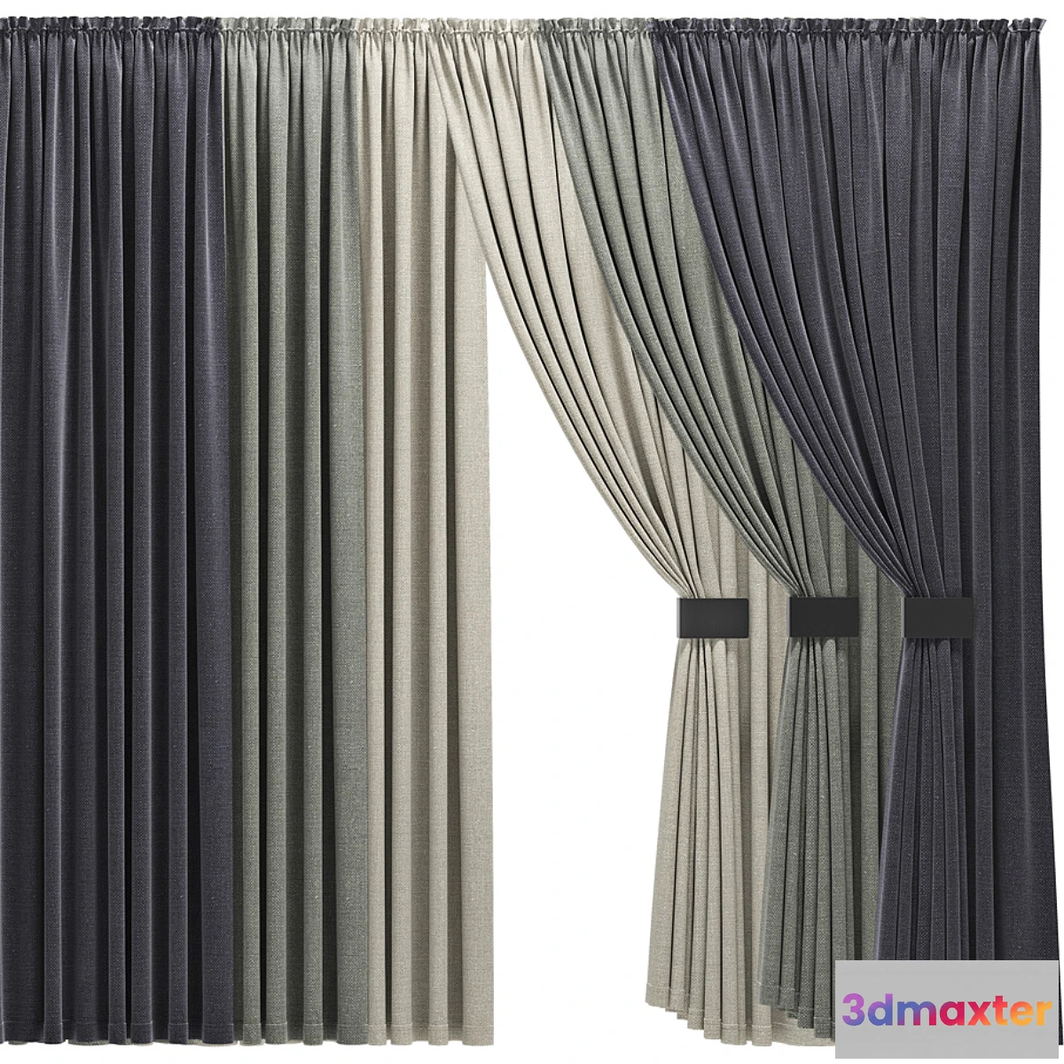 1445762 - Curtains 11 3D Max