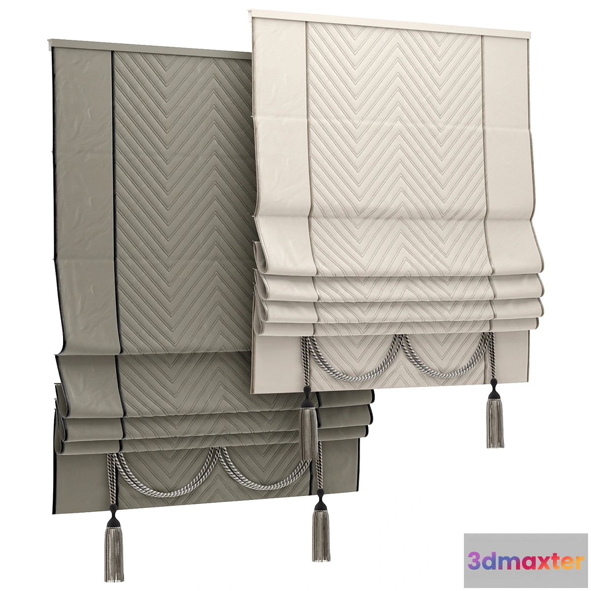 1445982 - Roman shade 112 3D Max