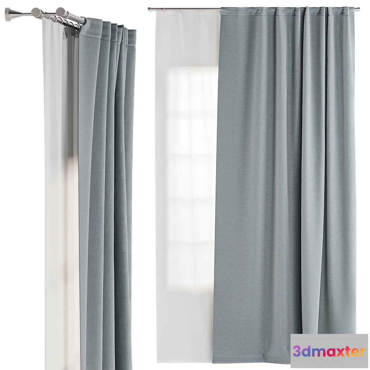 1446428 - Curtains 01 3D Max