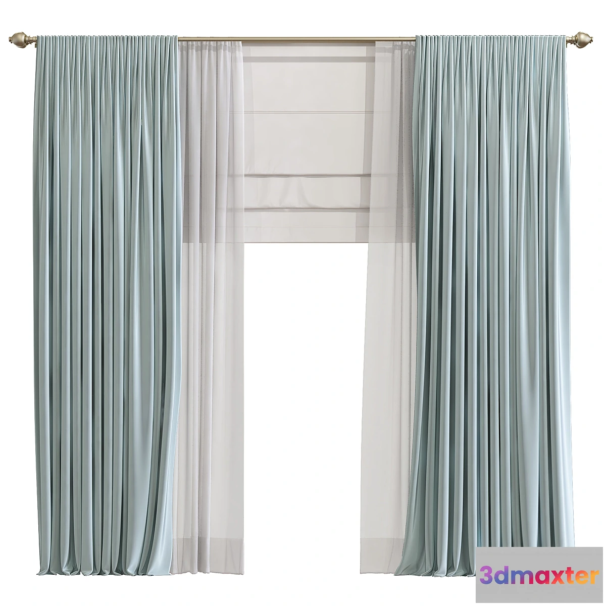 1446614 - Curtain 917 3D Max