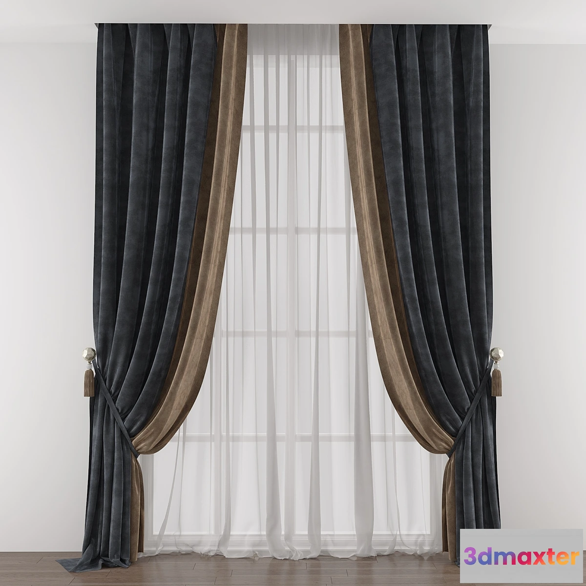 1450172 - Curtain 446 3D Max