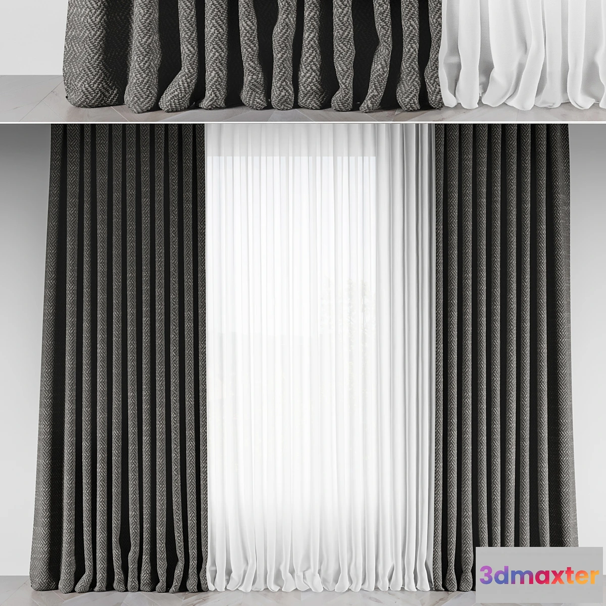 1450634 - curtains_9 3D Max