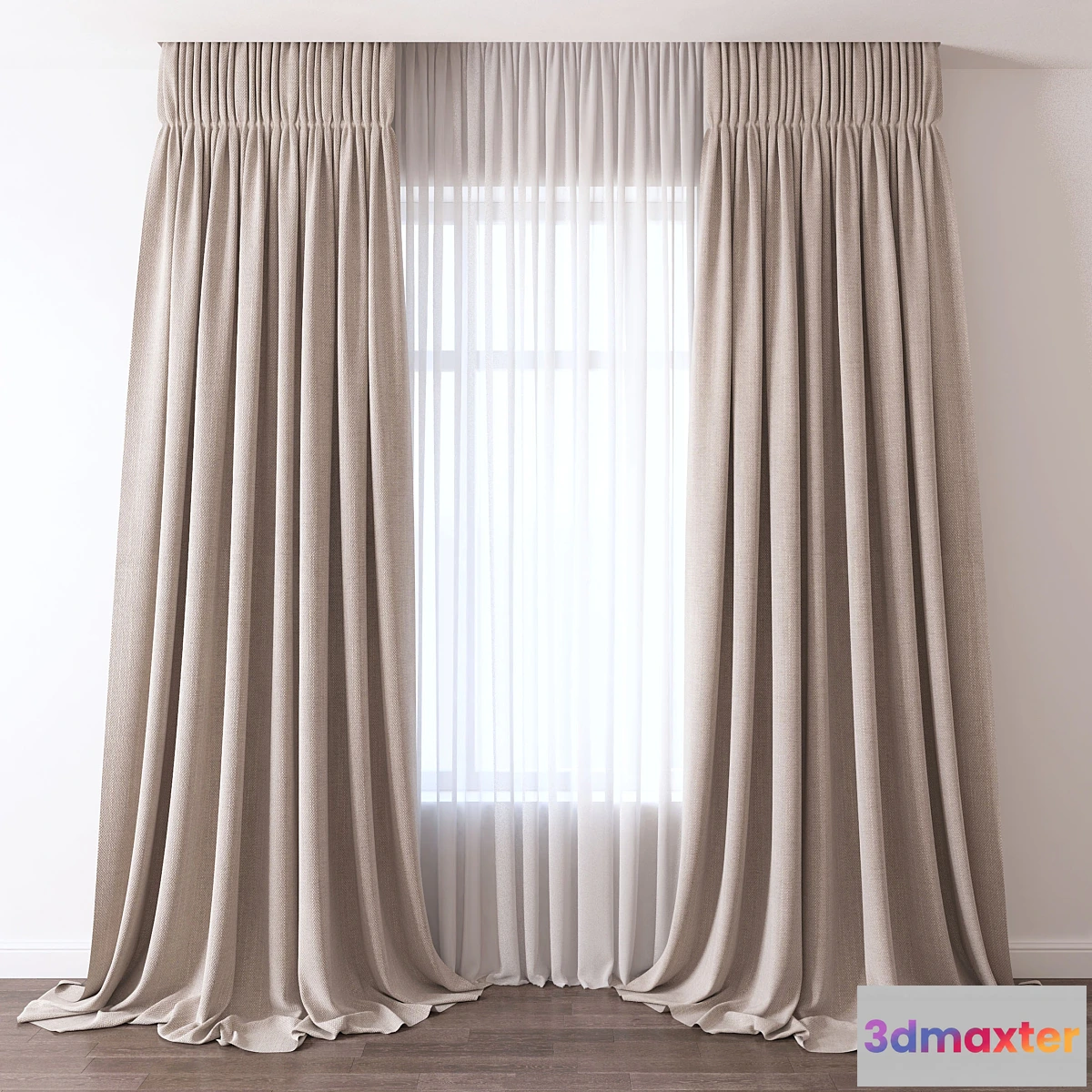1452098 - Curtain 3D Max