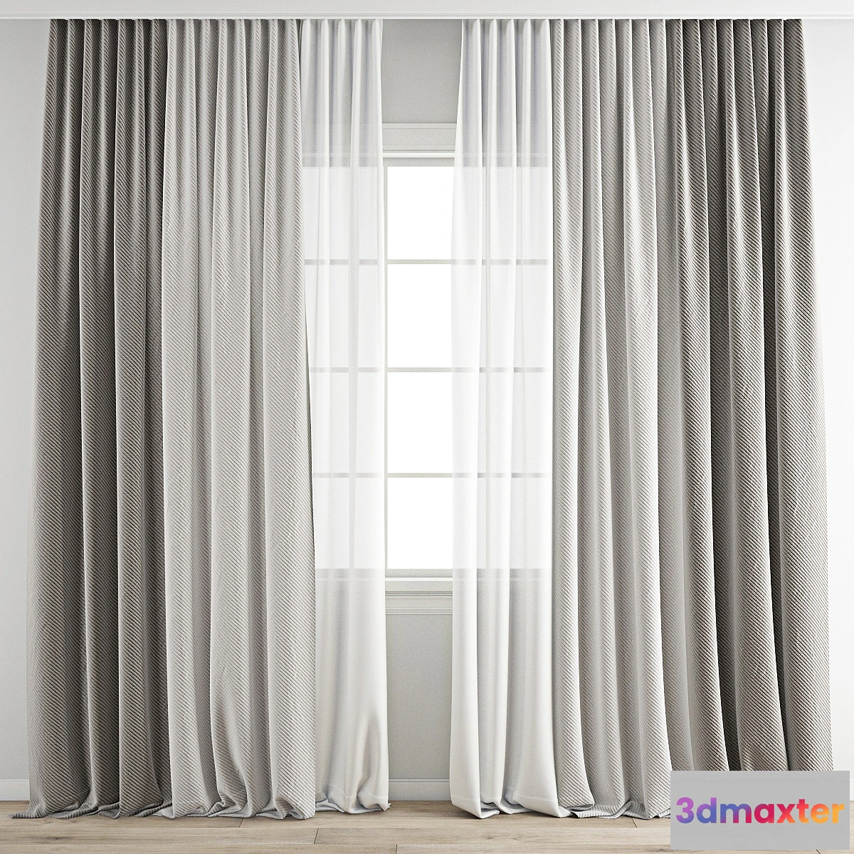 1452552 - Curtain 758 3D Max