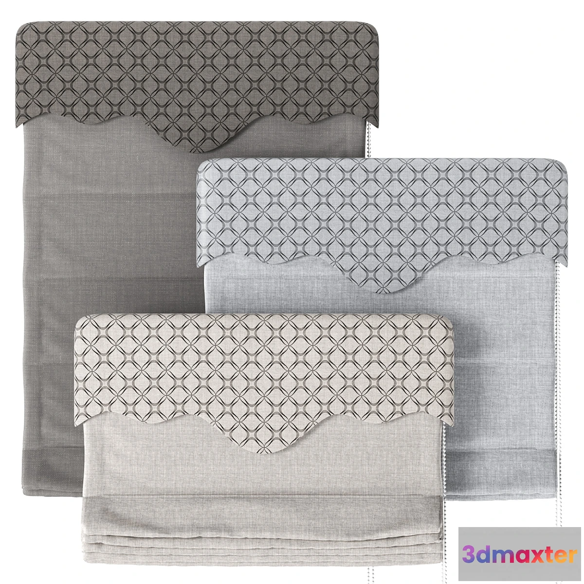 1452642 - Roman Blind 11 3D Max