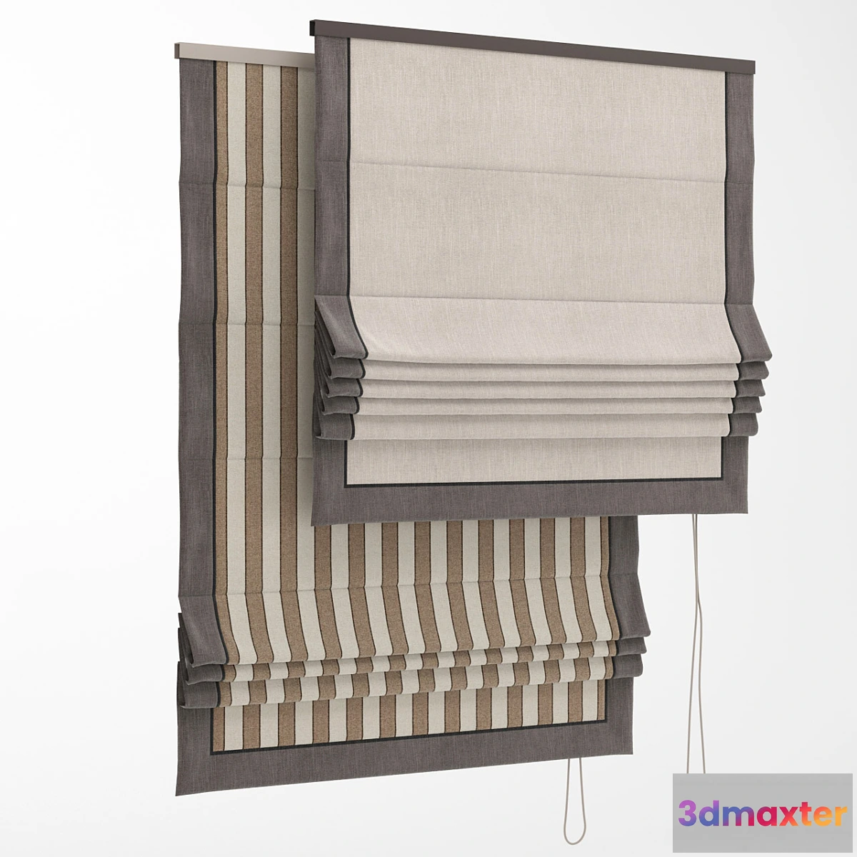 1453008 - Roman Shade 35 3D Max