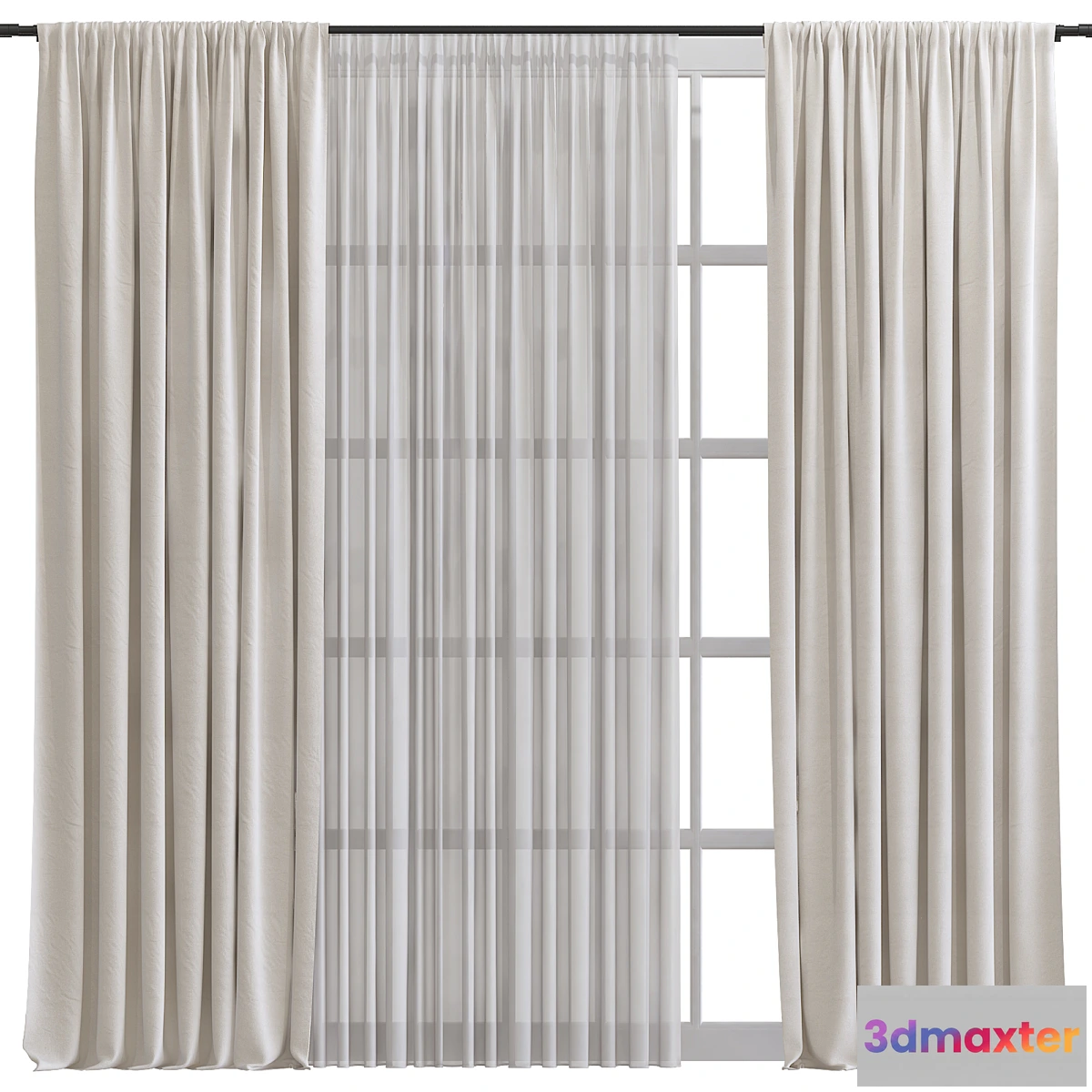 1453678 - Curtain #631 3D Max