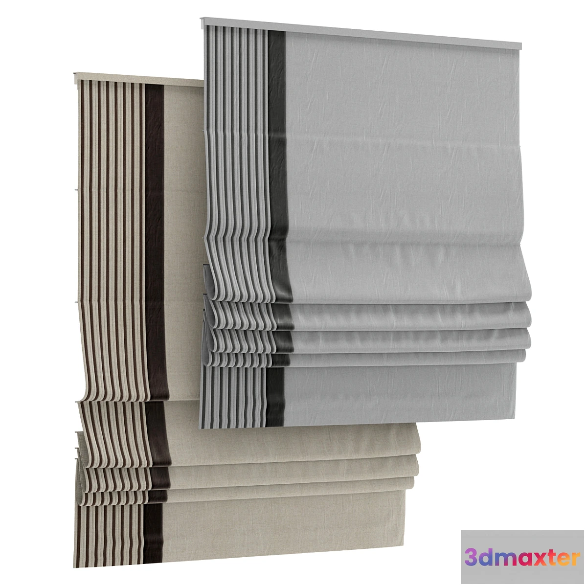 1454242 - Roman curtain 65 3D Max