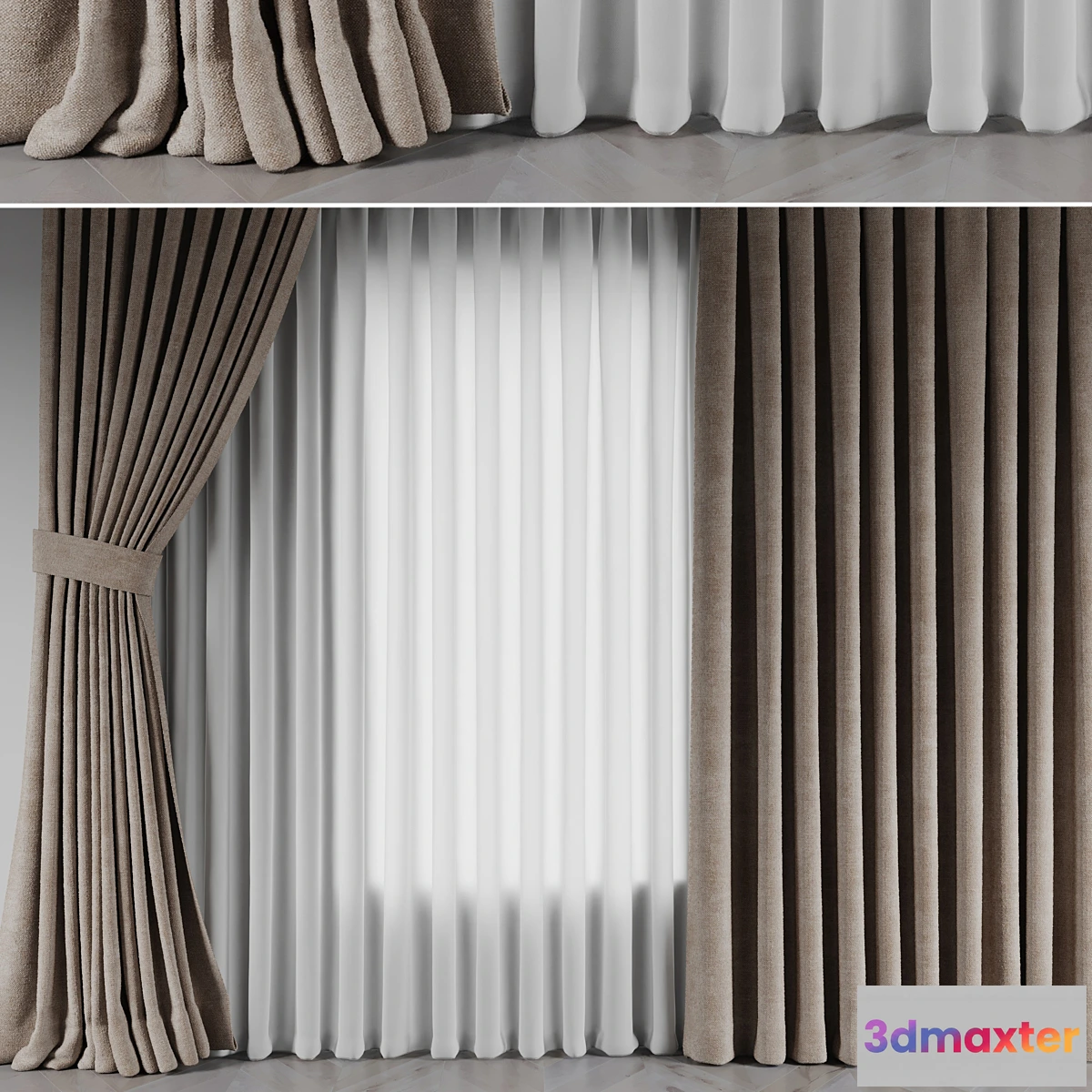 1454672 - curtains_6 3D Max