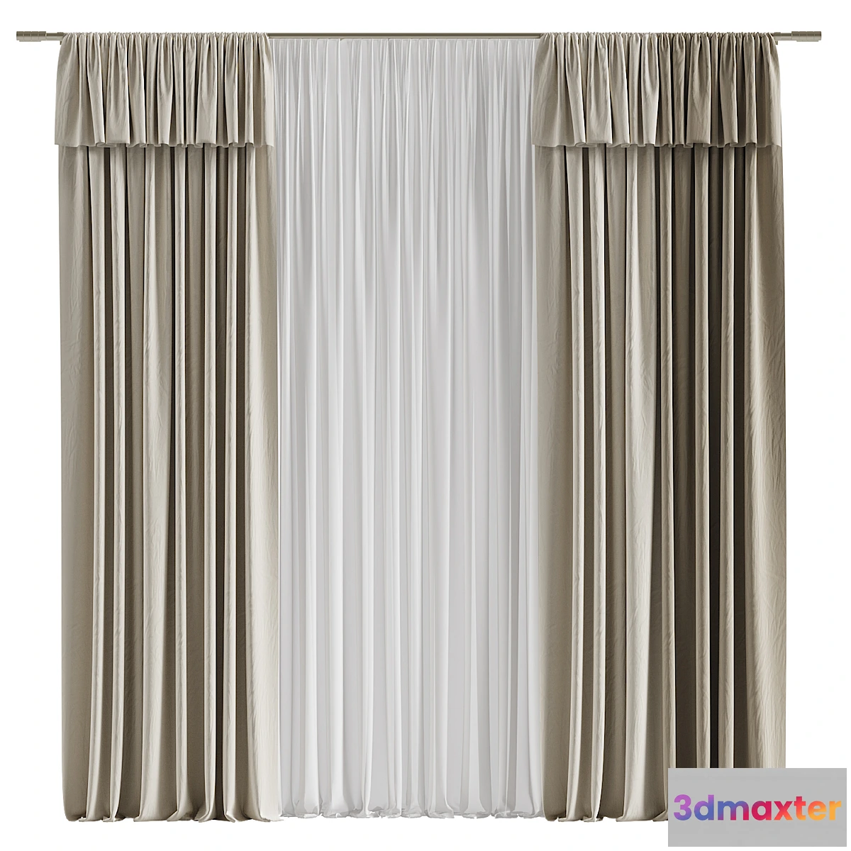 1455208 - Curtain #047 3D Max