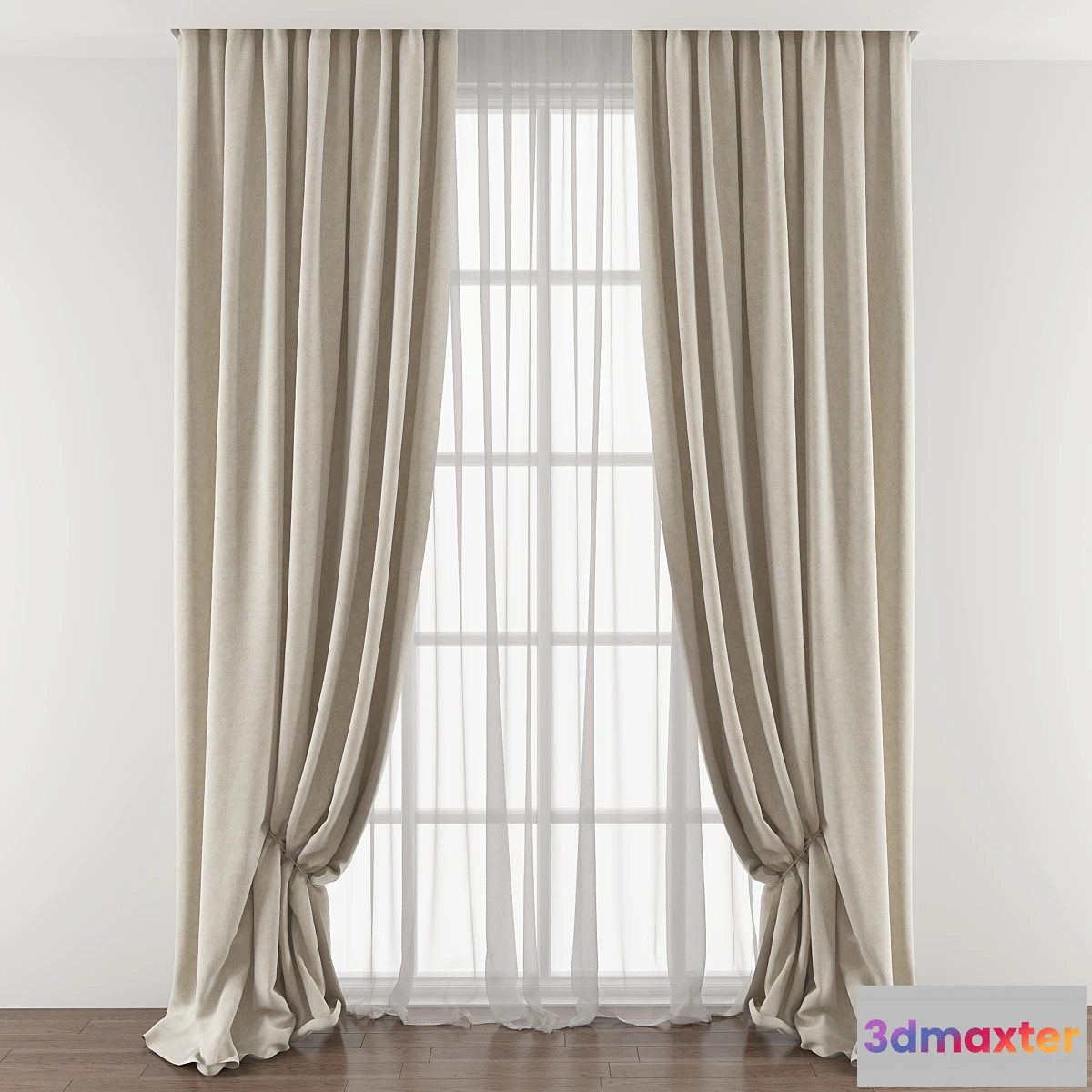 1455218 - Curtain 421 3D Max