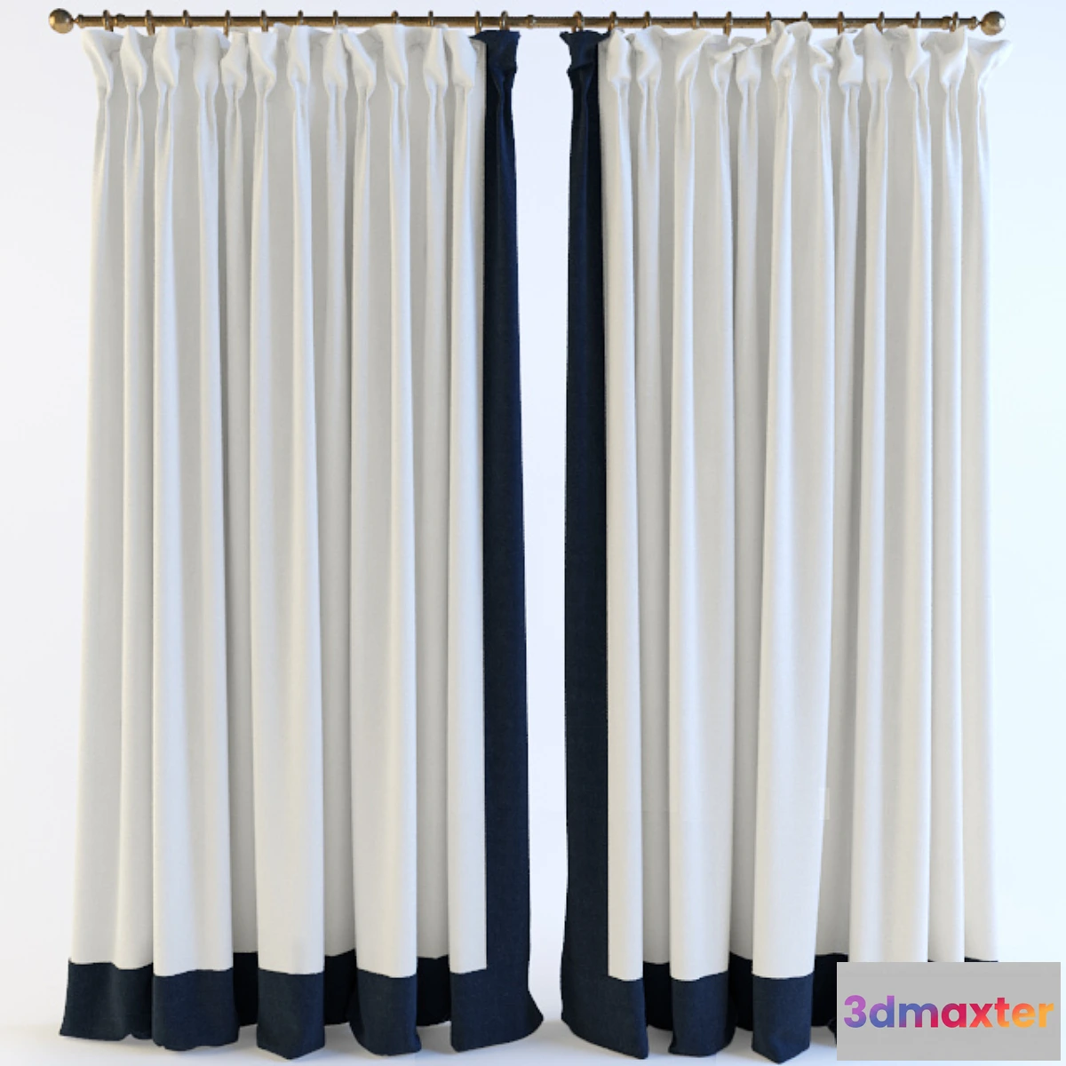 1456330 - Curtains direct 3D Max