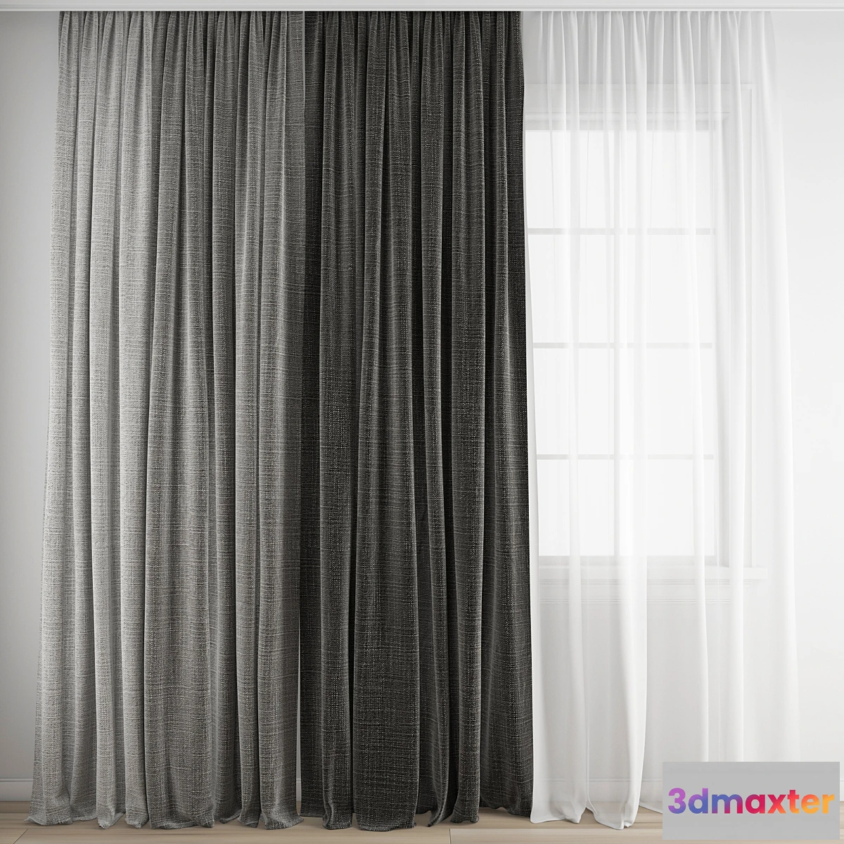 1456480 - Curtain 286 3D Max