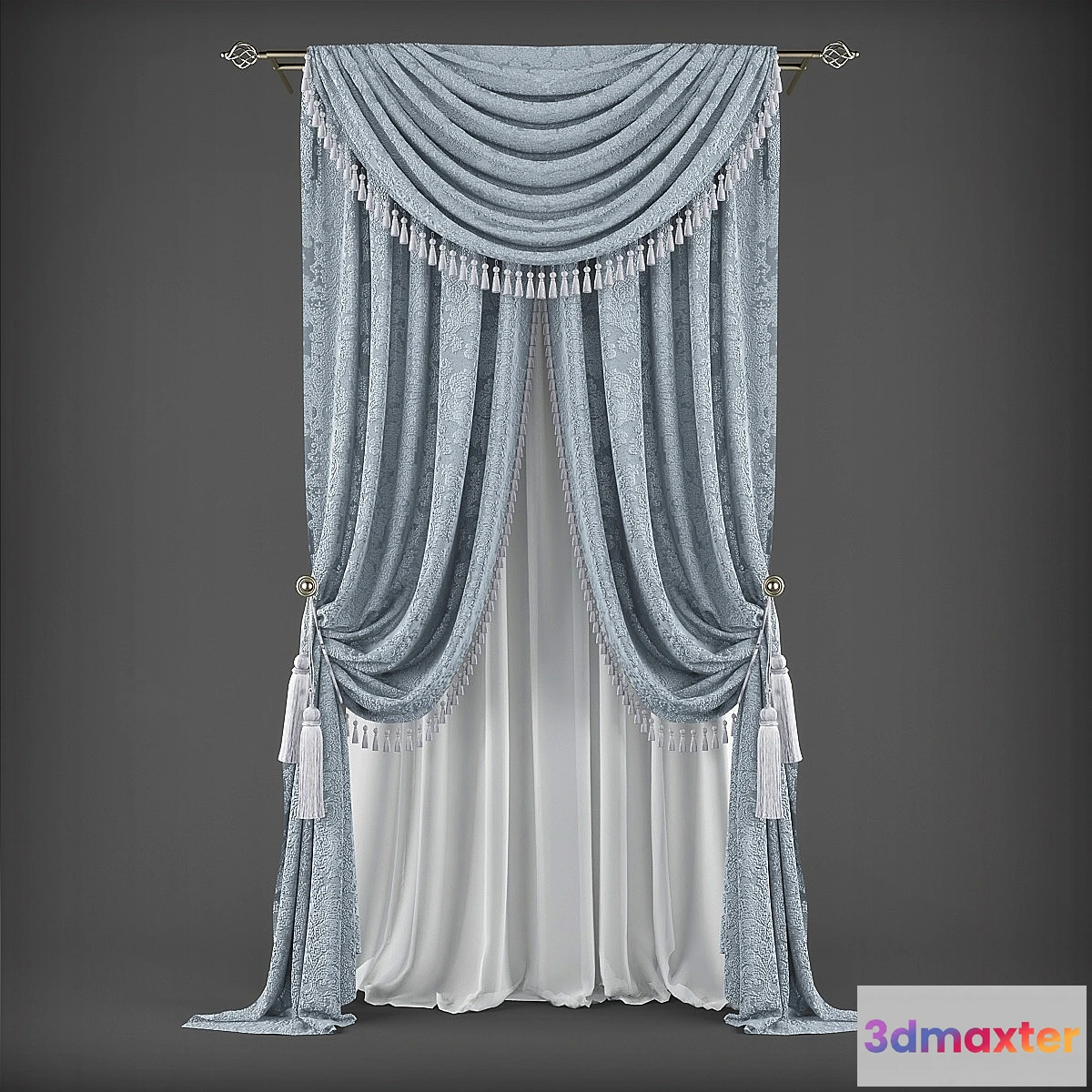 1457038 - Curtains375 3D Max