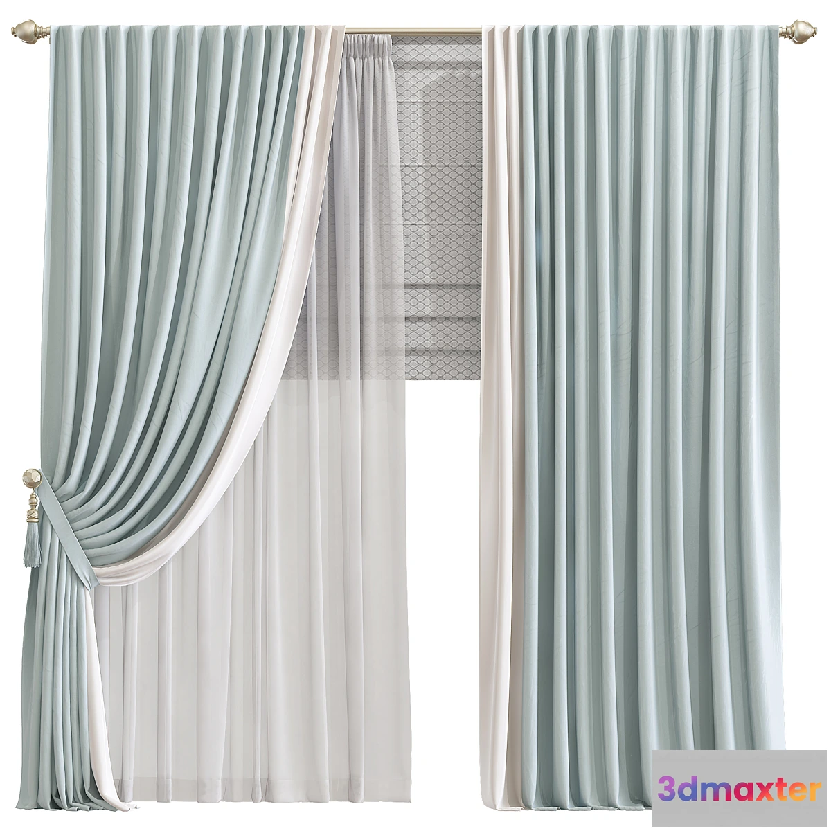 1458690 - Curtain 844 3D Max