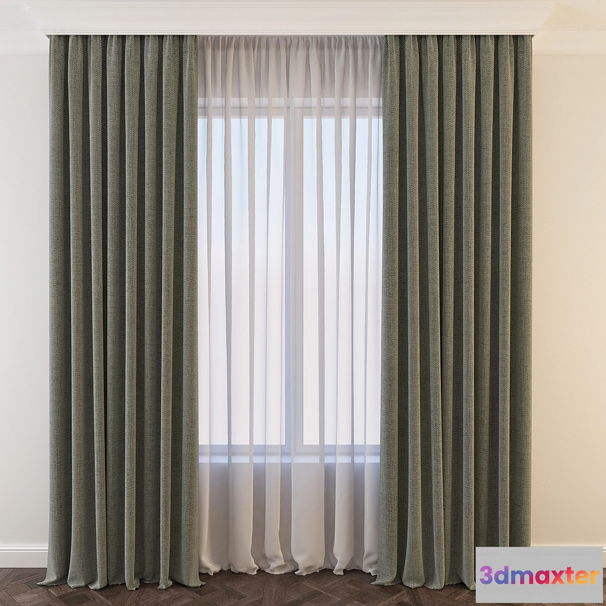 1459344 - Curtain 3D Max