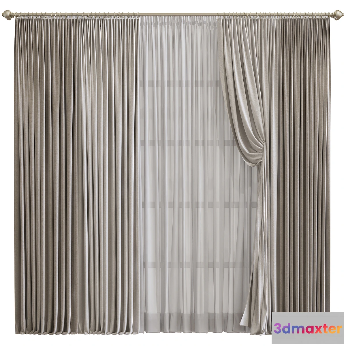 1459368 - Curtain #572 3D Max