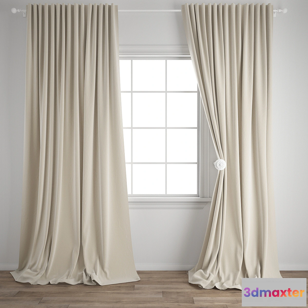 1460284 - Curtain 525 3D Max