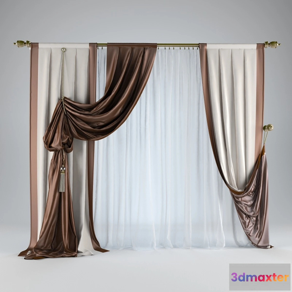 1460522 - Curtains №7 3D Max