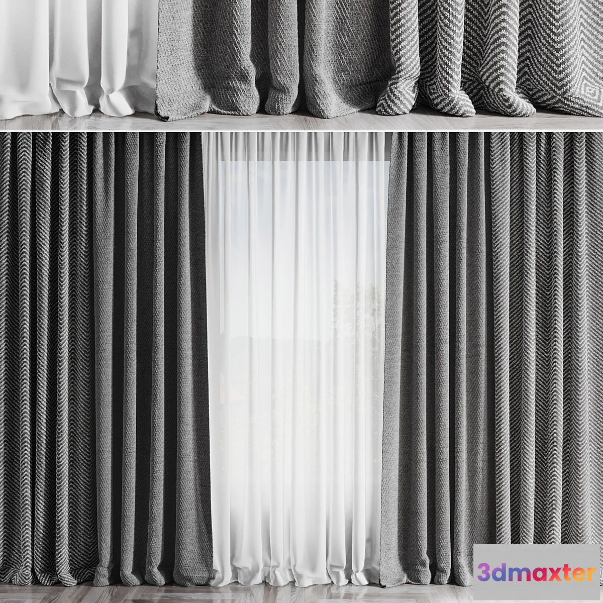 1461524 - curtains_4 3D Max