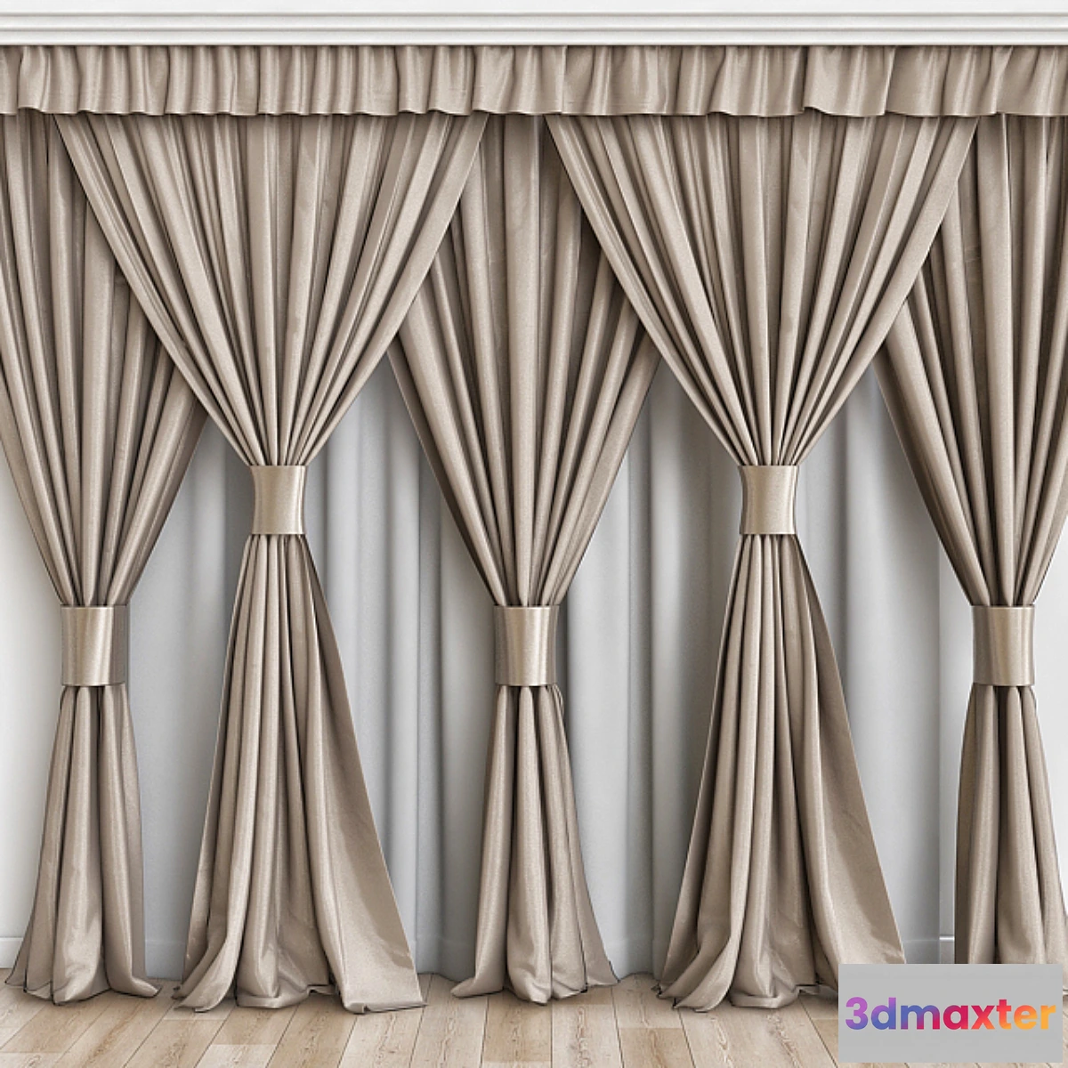 1462730 - Curtains_10 3D Max