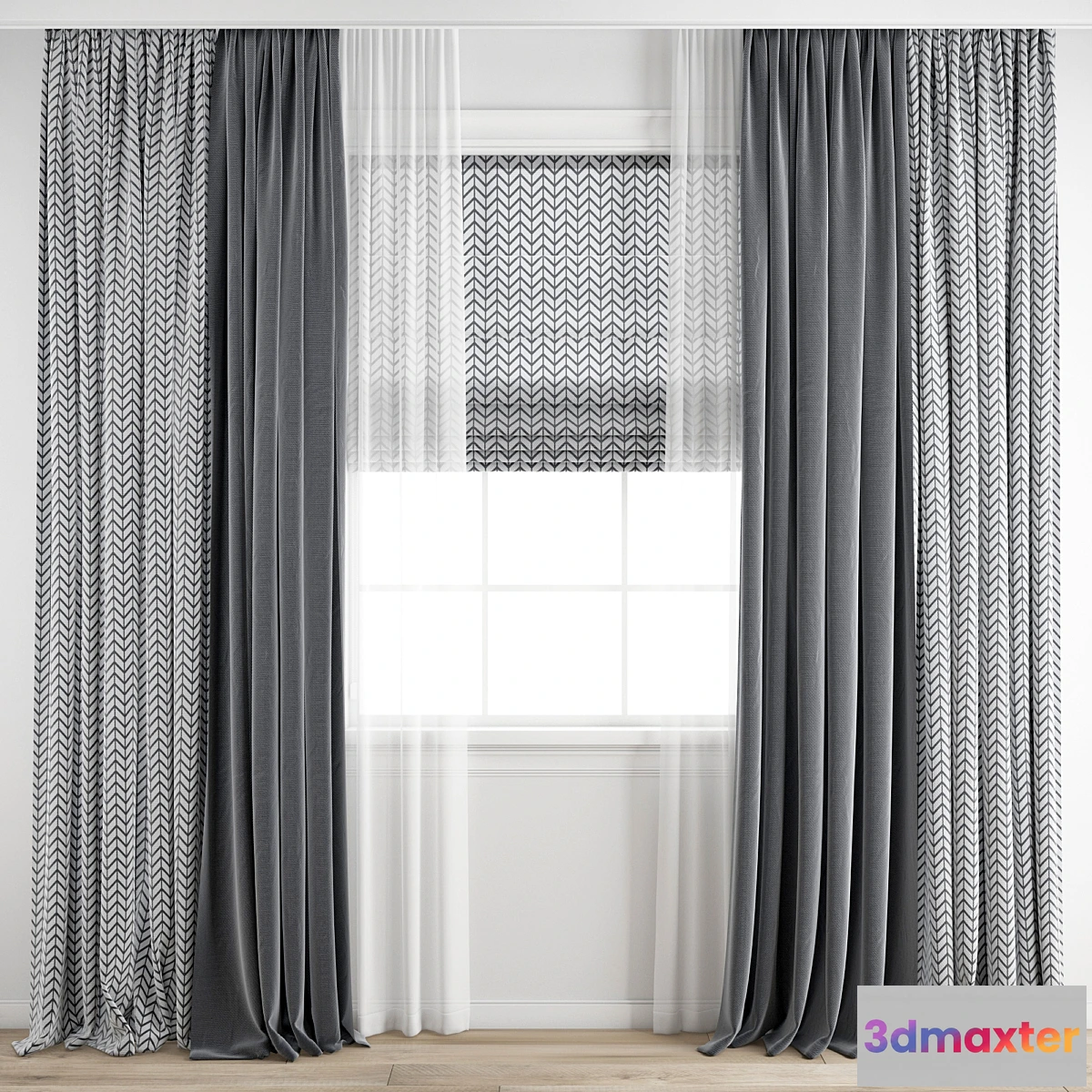 1463090 - Curtain 230 3D Max