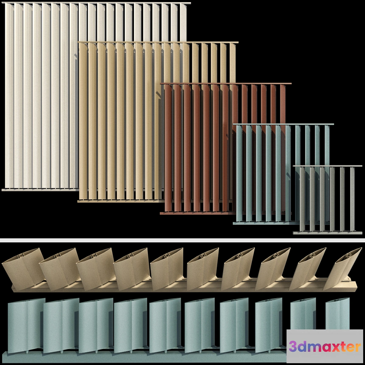 1463842 - Shutter for windows and doors 3D Max