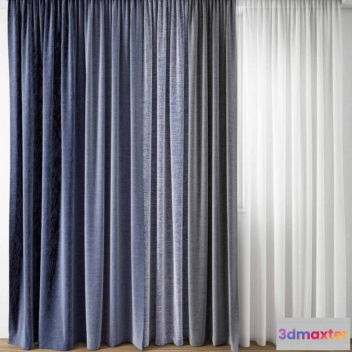 1463874 - Curtain 130 3D Max