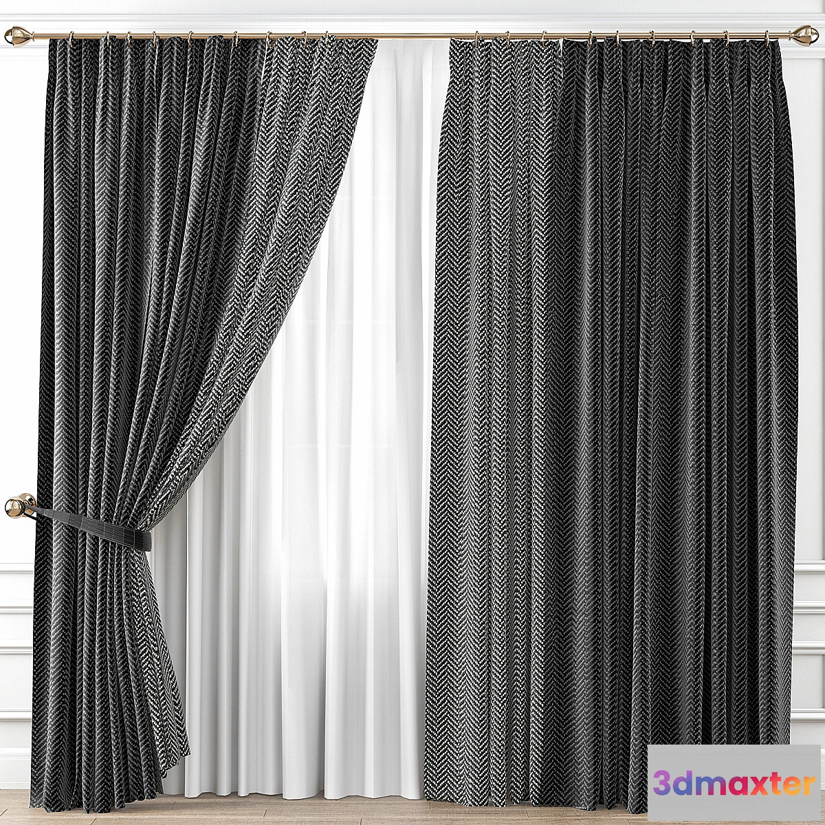1463894 - Curtains Premium PRO №51 3D Max