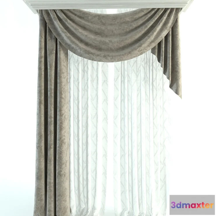 1464514 - Curtain 3D Max